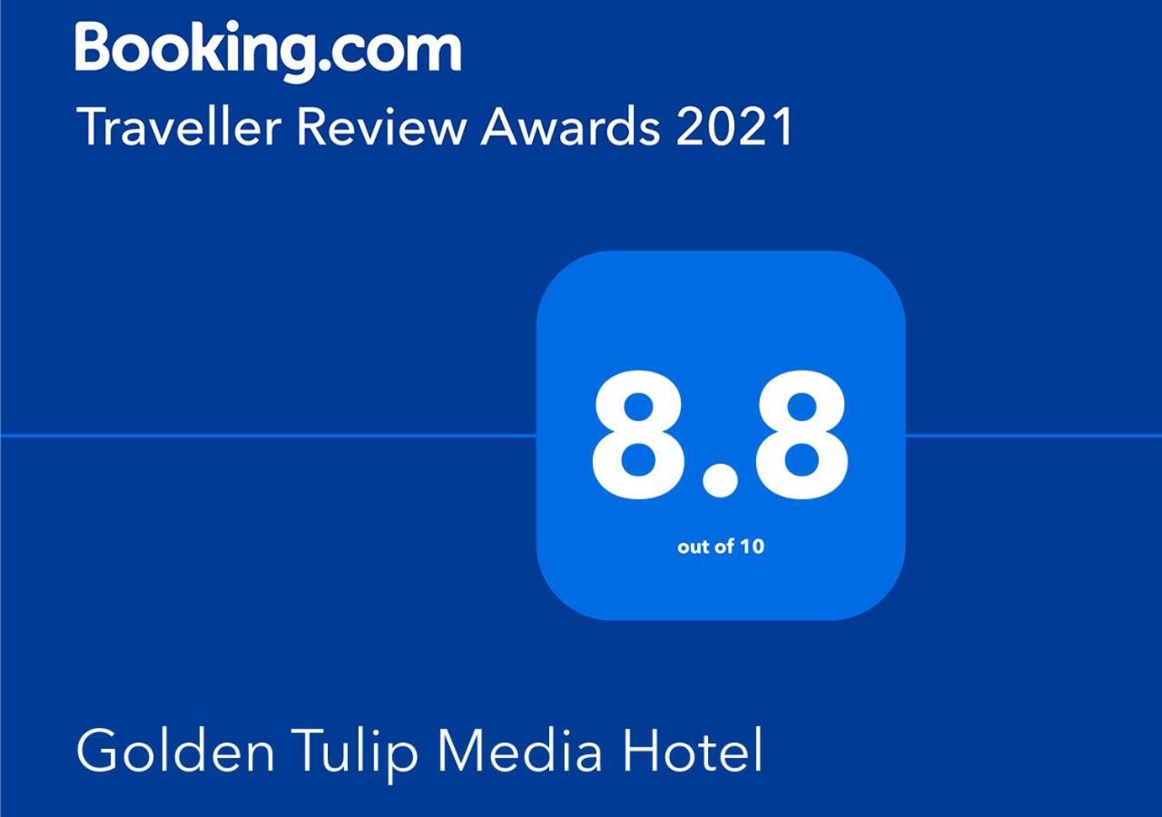 דובאי Golden Tulip Media Hotel מראה חיצוני תמונה